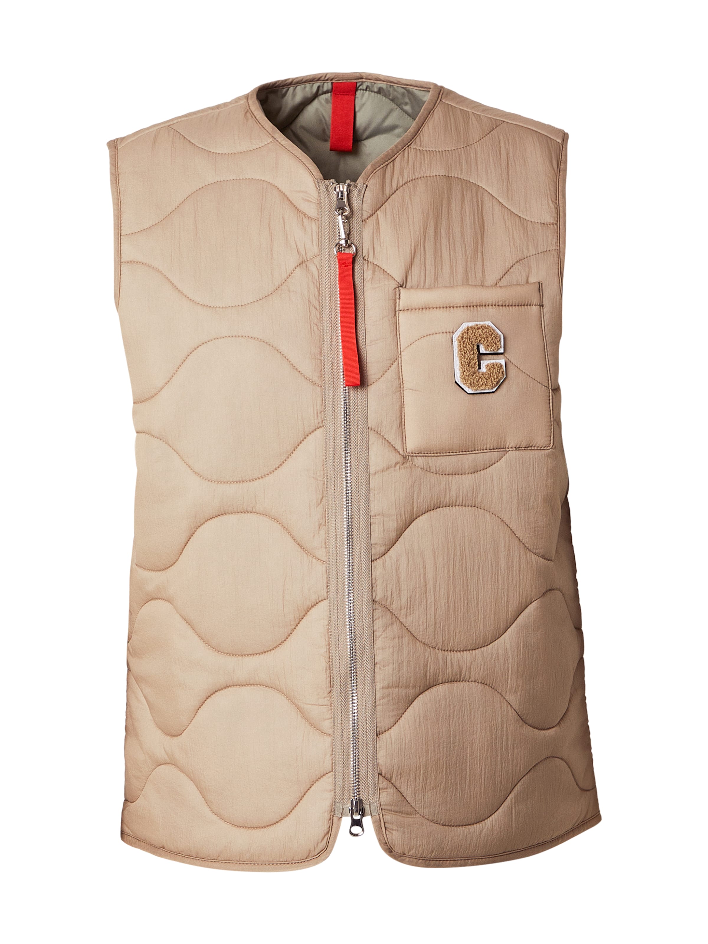 No. 1 Como Γιλέκο 'LYSS' σε μπεζ: μπροστά