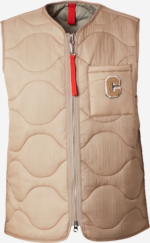 No. 1 Como Brezrokavnik 'LYSS' | bež barva: sprednja stran