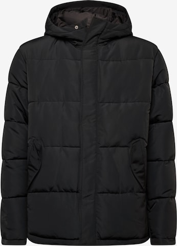 ABOUT YOU x Kevin Trapp Winter jacket 'Albert' in Black: front