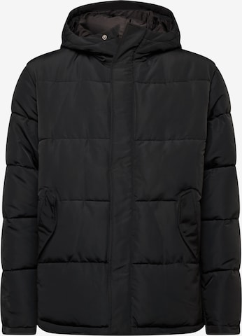 ABOUT YOU x Kevin Trapp Winter Jacket 'Albert' in Black: front