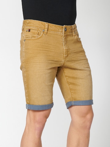 KOROSHI Regular Jeans in Geel