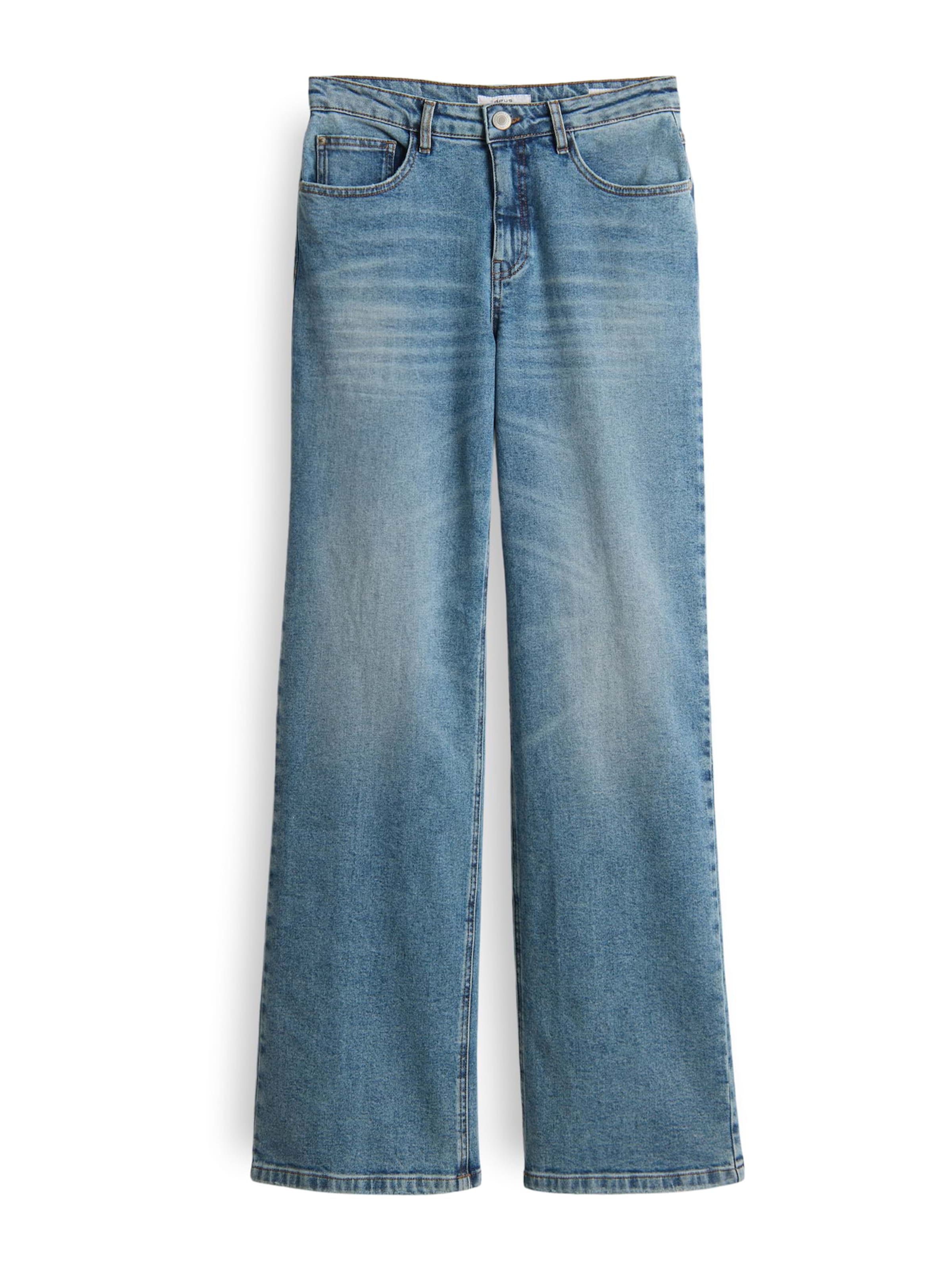 OPUS Wide leg Τζιν 'Miva Escape' σε μπλε: μπροστά