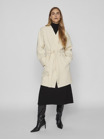 VILA Between-Seasons Coat in Beige