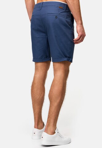 INDICODE JEANS Regular Shorts 'Bonn' in Blau