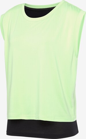 LASCANA ACTIVE Shirt in Groen