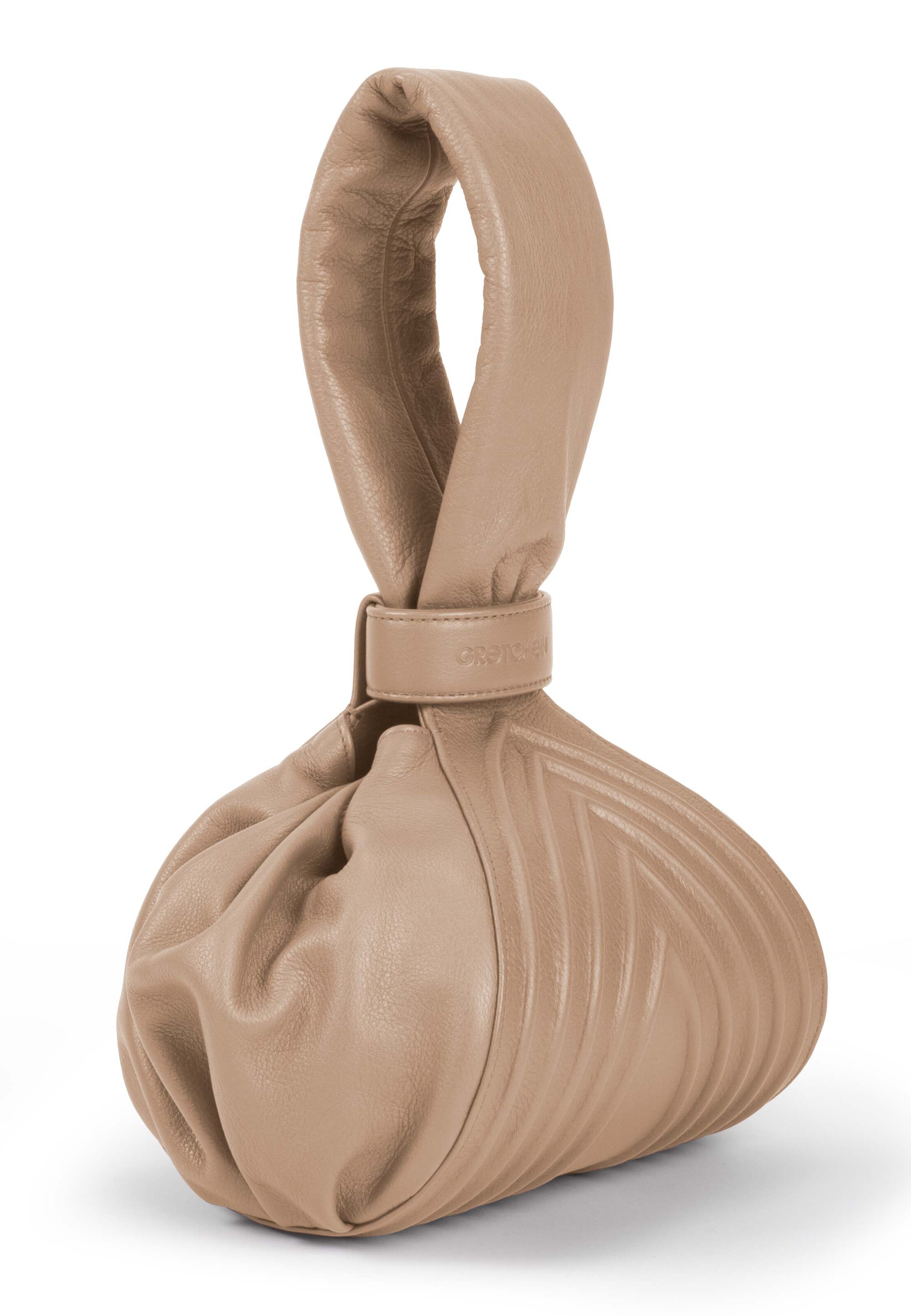 Gretchen Clutch in Beige