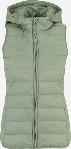 Only Tall Vest 'Onewtahoe' in Green: front