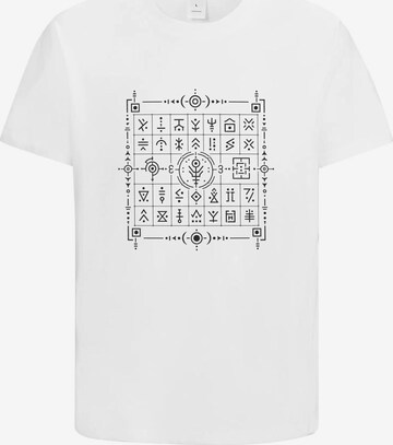 HUSKSWARE Shirt in White: front