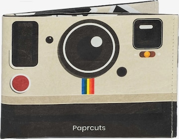 paprcuts Portemonnaie 'INSTANT CAMERA' in Beige: front