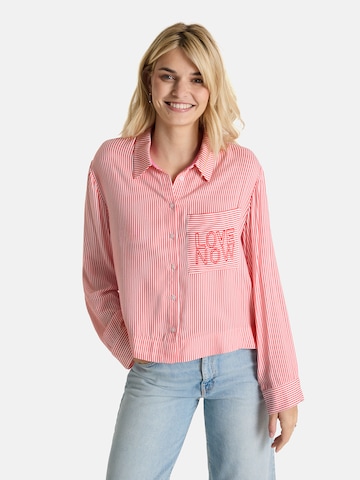 Chemisier 'EceL' LIEBLINGSSTÜCK en rouge : devant