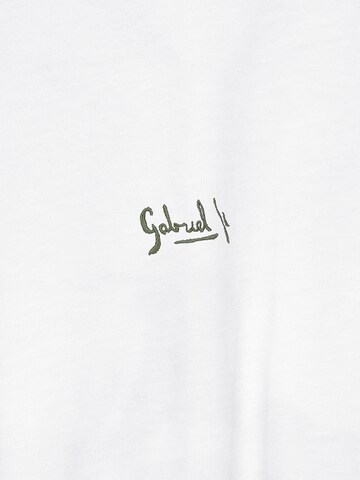 T-Shirt 'MONTH-OF-JULY' A-dam en blanc