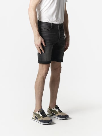 melns KOROSHI Standarta Džinsi