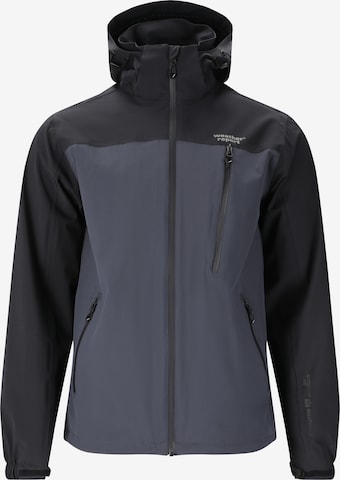 Weather Report Regenjacke 'DELTON' in Blau: Vorderseite