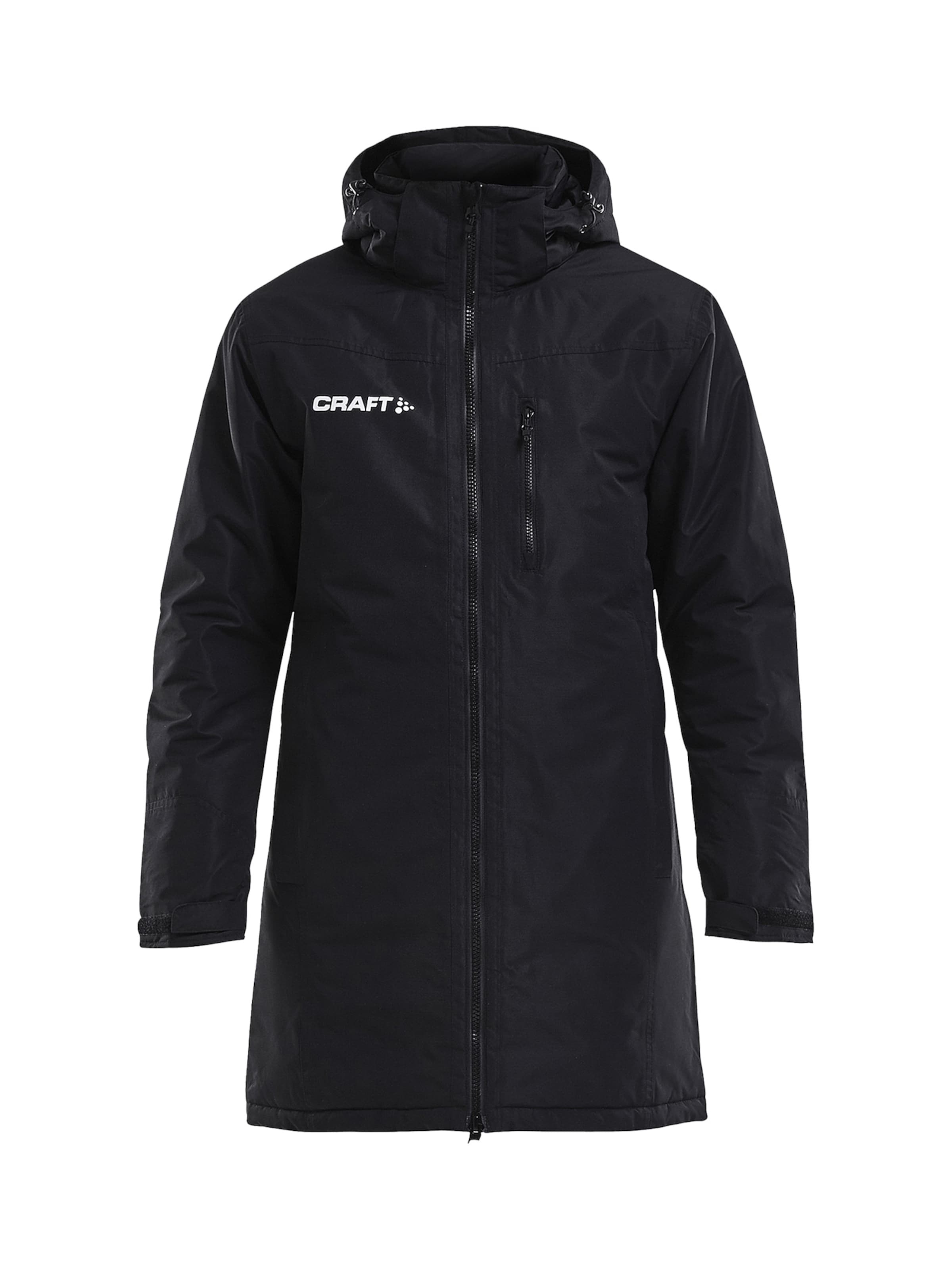 Craft Outdoorjacke in Schwarz: Vorderseite