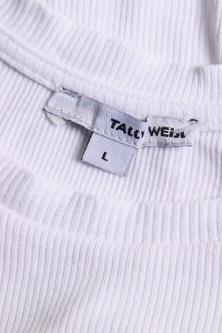 Tally Weijl Cropped Shirt L in Weiß