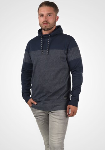 !Solid Hoodie 'Bekir' in Blau: predná strana