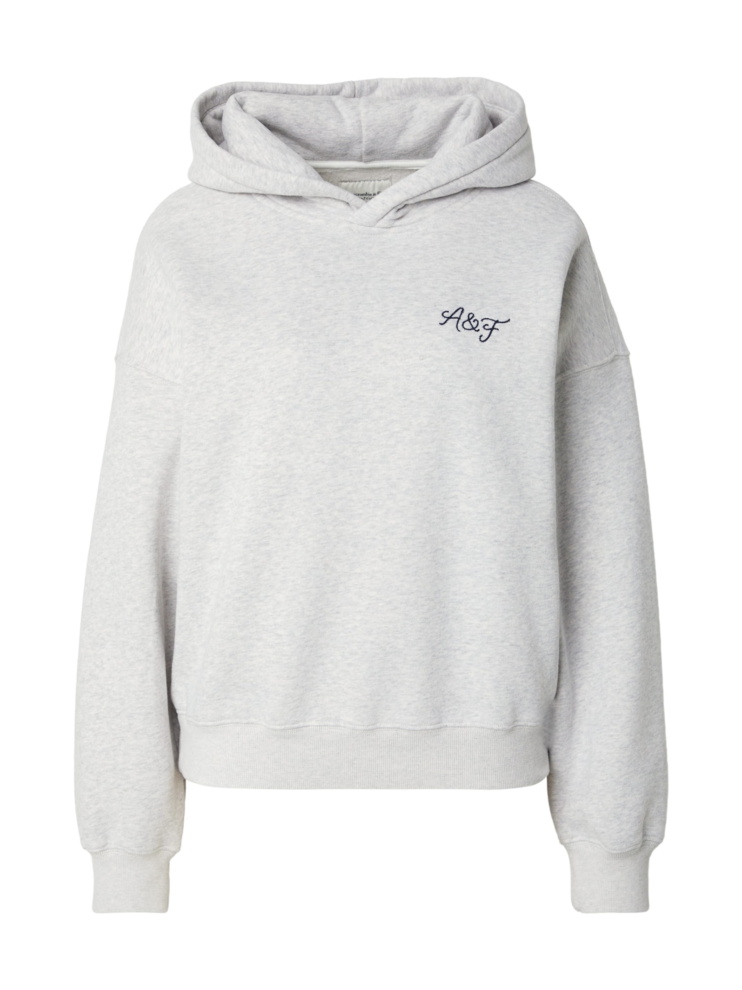 Abercrombie & Fitch Mikina – šedá: přední strana