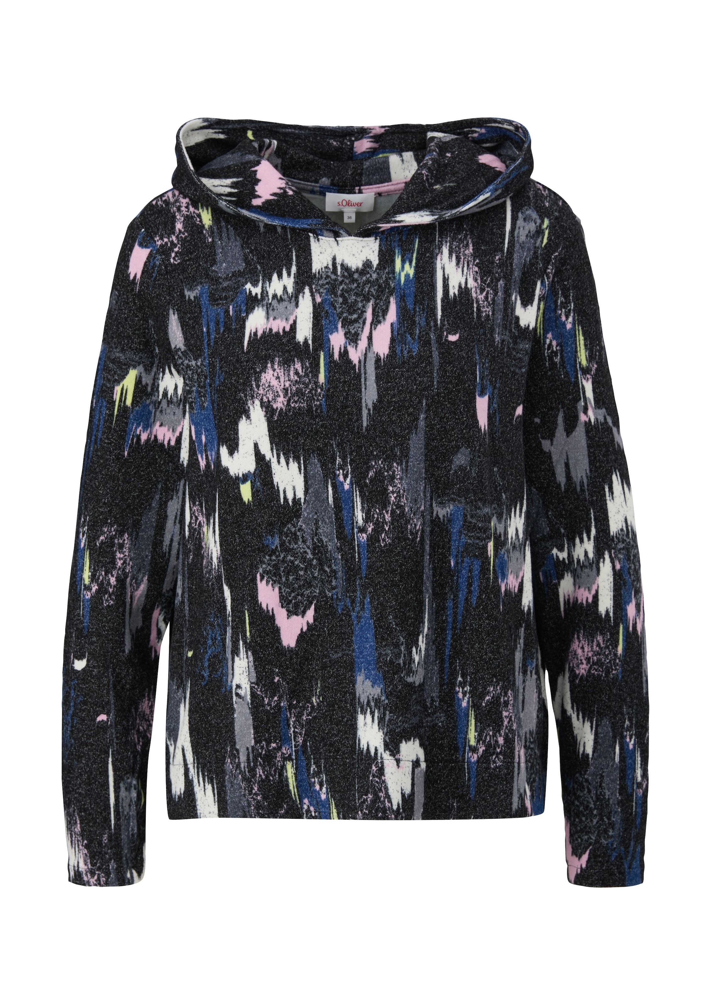 s.Oliver Shirt in Black: front