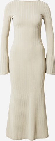 Misspap Dress in Beige: front