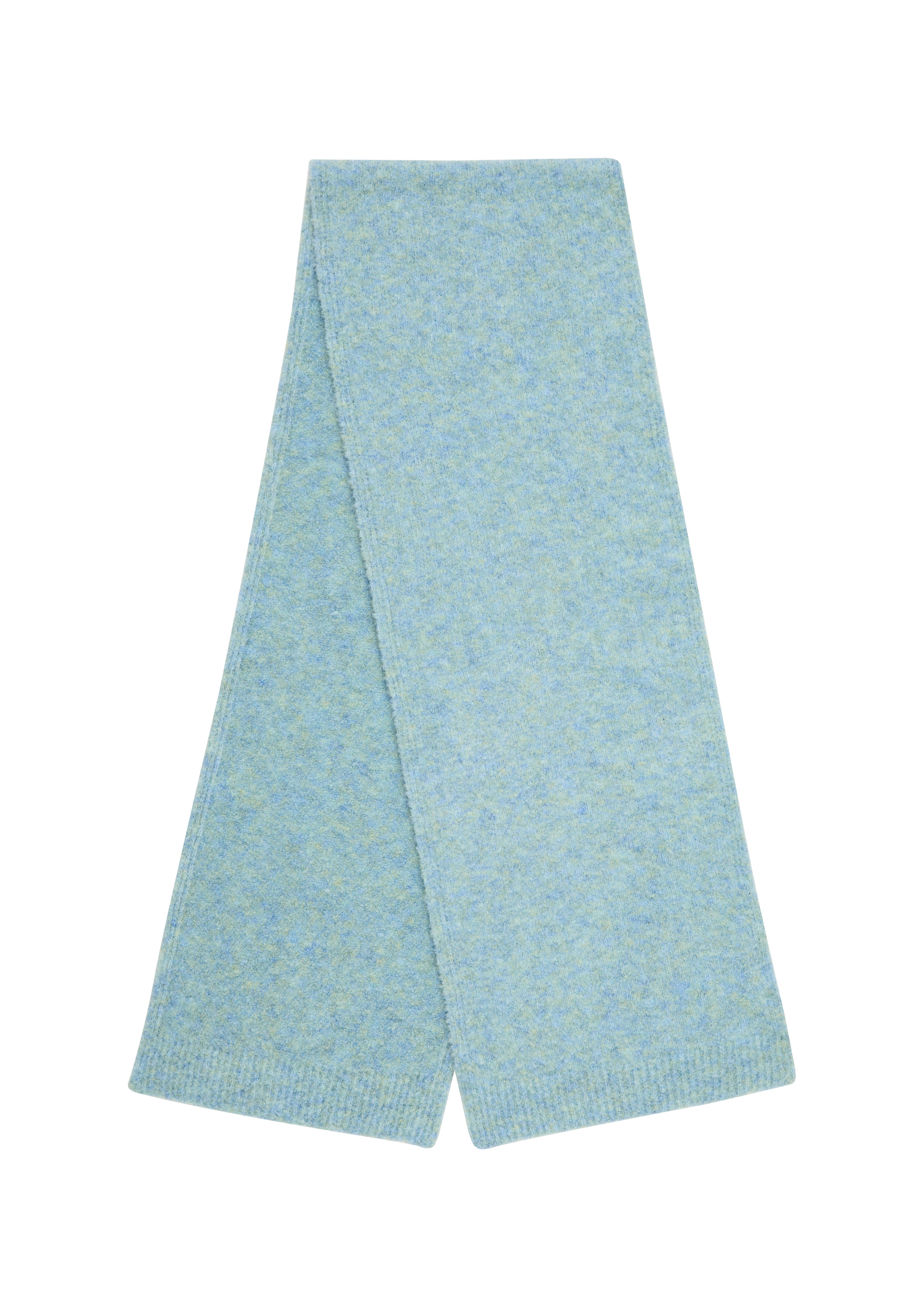 Écharpe QS en bleu : devant