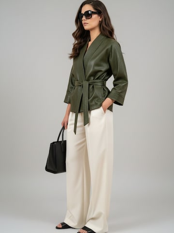 WEARABLE STORIES Blazers 'Kimono' in Groen