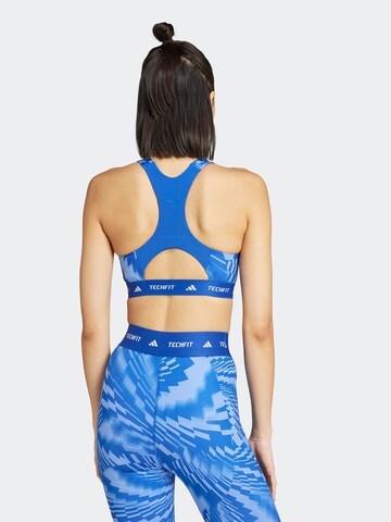 ADIDAS PERFORMANCE Korzet Športová podprsenka - Modrá