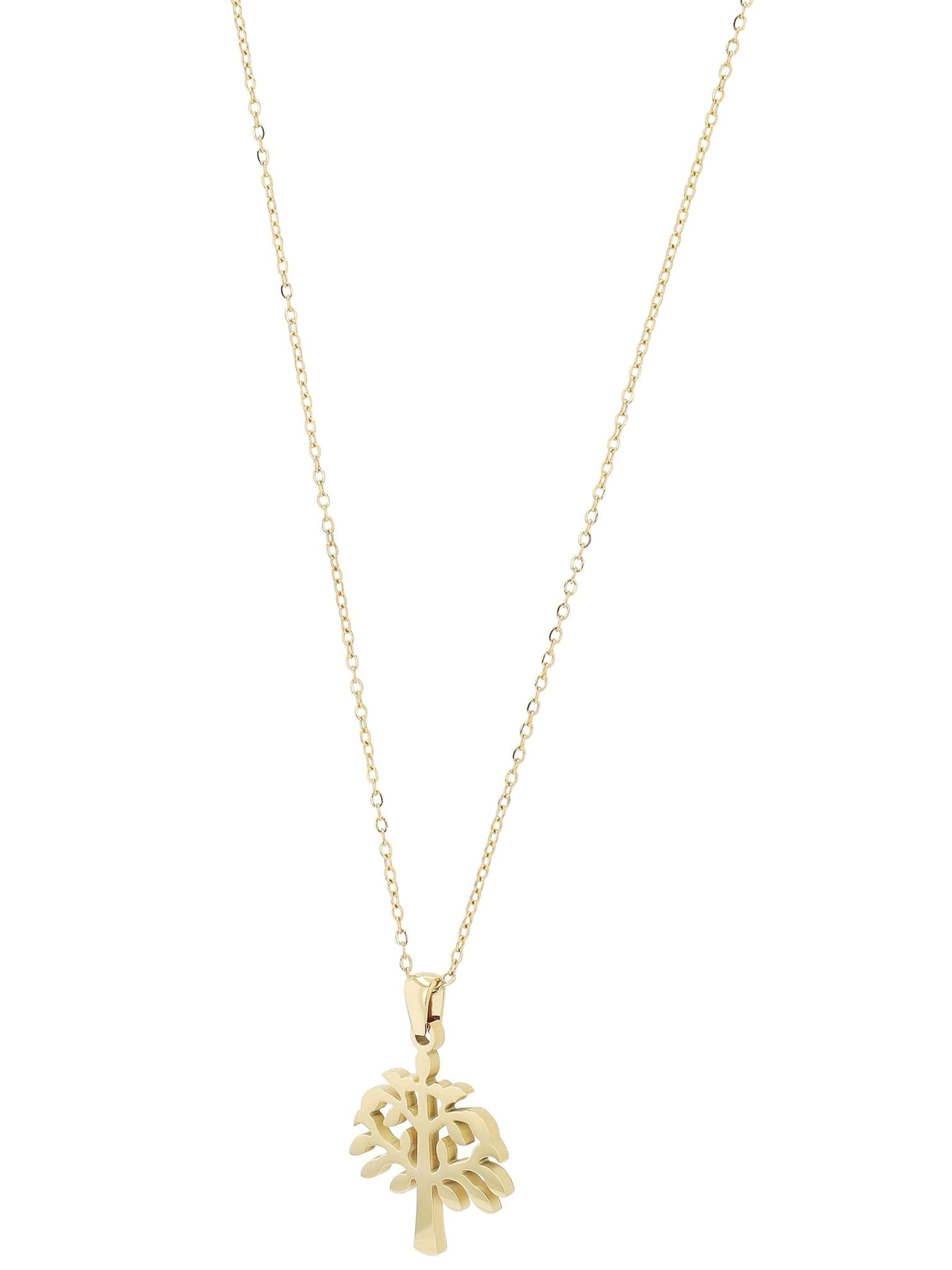 Akzent Schmuckset 'Edelstahl silber'‌ in Gold