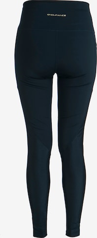 ENDURANCE Skinny Workout Pants 'Yurry' in Blue