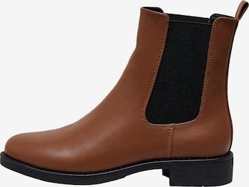 ONLY Chelsea boots 'Bibi' in Bruin: voorkant