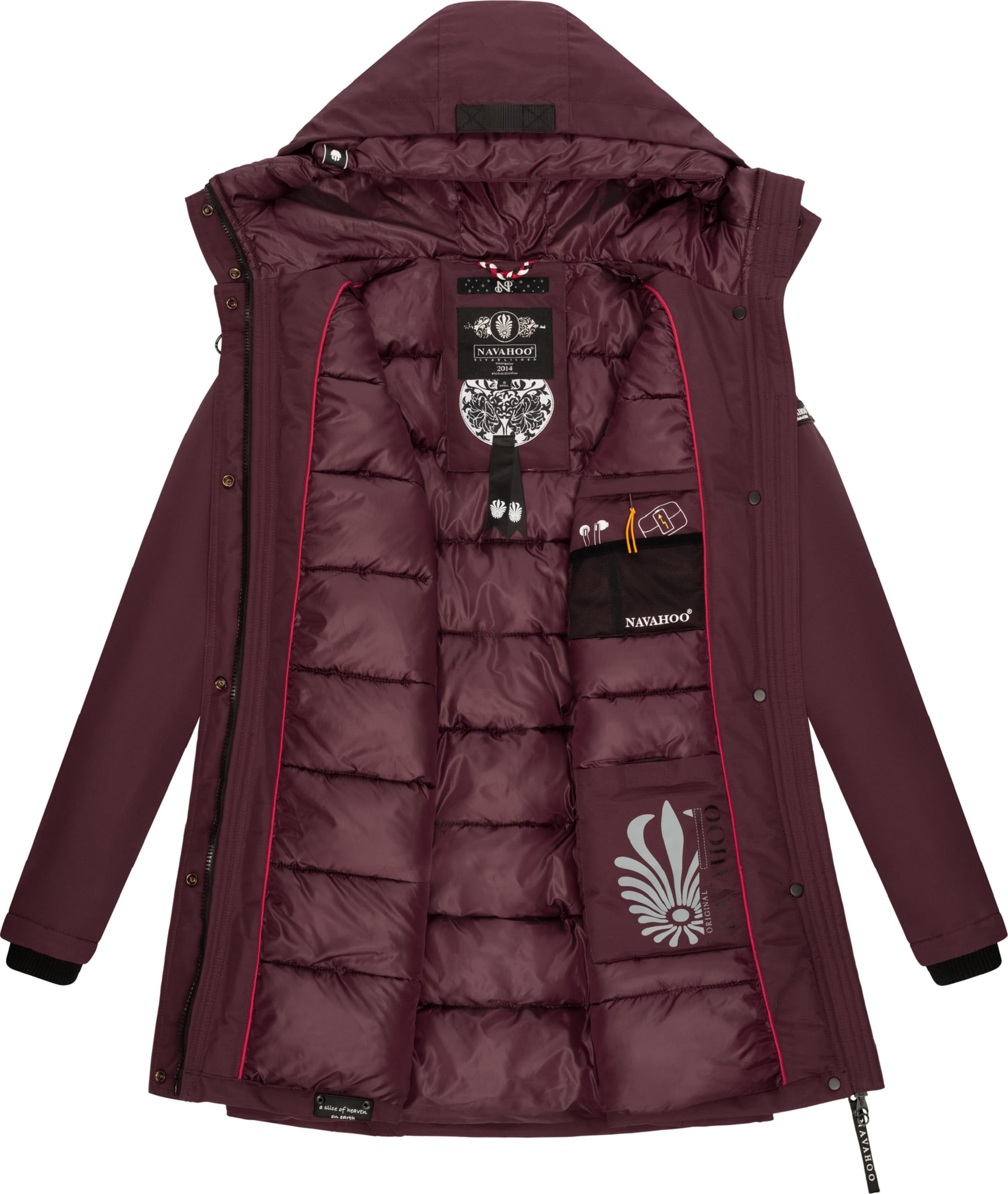 NAVAHOOZimska jakna - ljubičasta boja