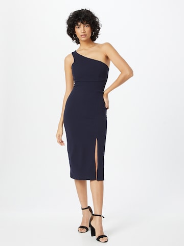 WAL G. Cocktail Dress 'PIYA' in Blue: front