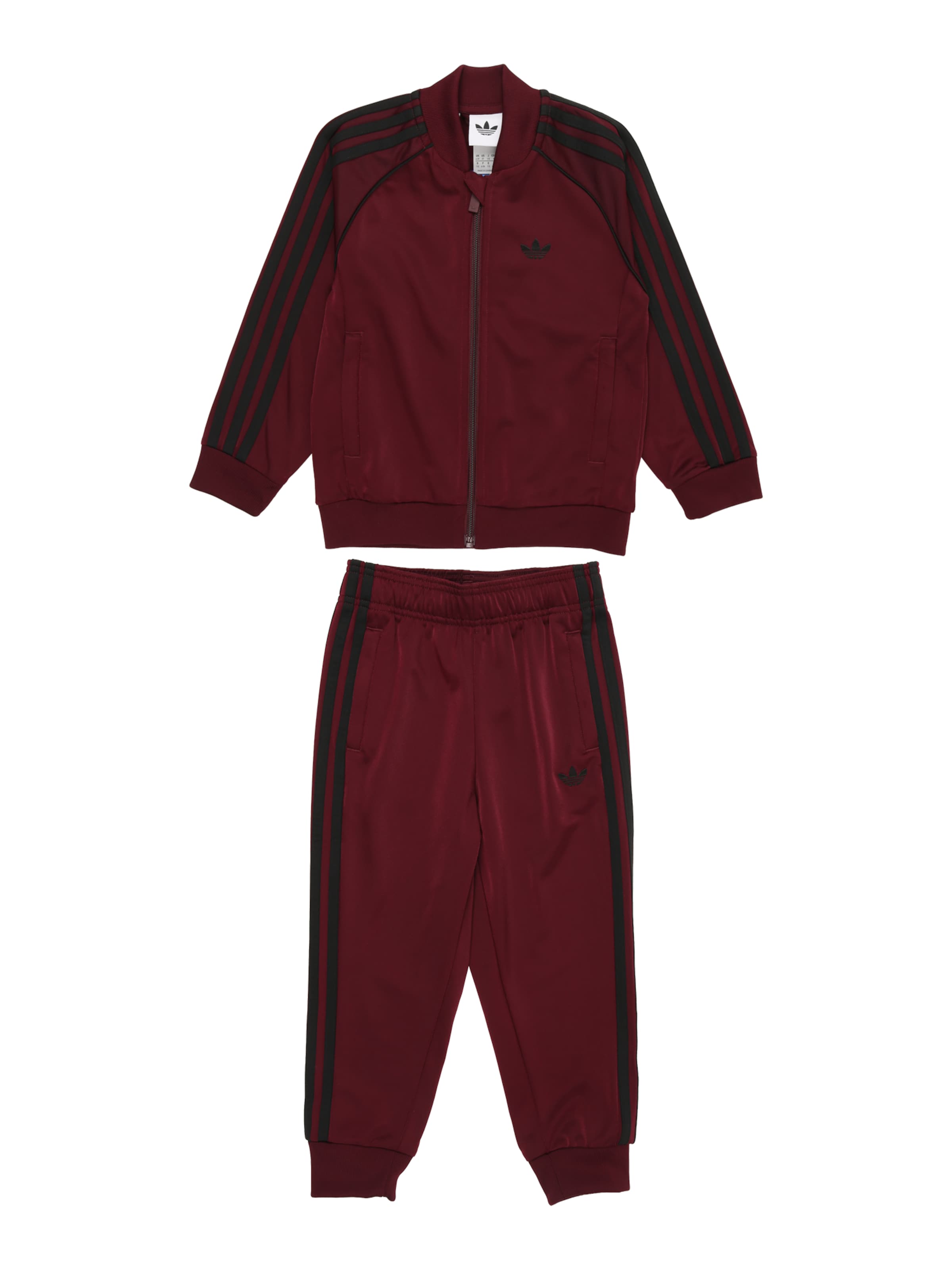 ADIDAS ORIGINALS Träningsoverall 'SST' i brun: framsida