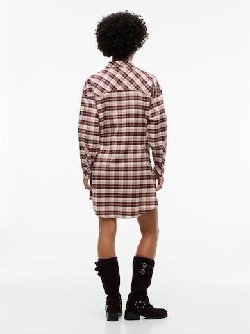Tommy Jeans Blousejurk in Bruin