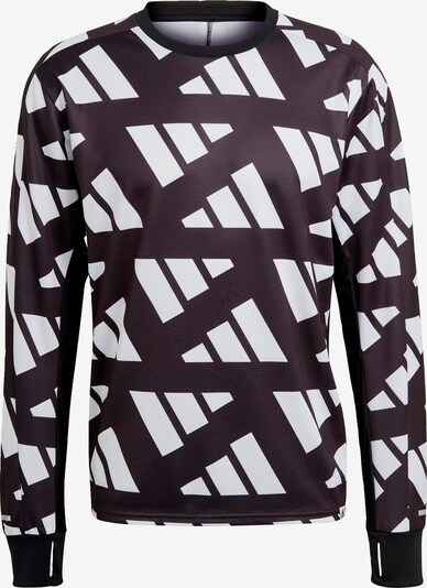 ADIDAS PERFORMANCE Sweatshirt in schwarz / weiß, Produktansicht