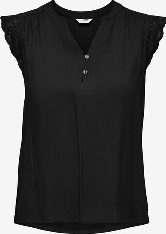 ONLY Blouse 'NINA' in Zwart: voorkant