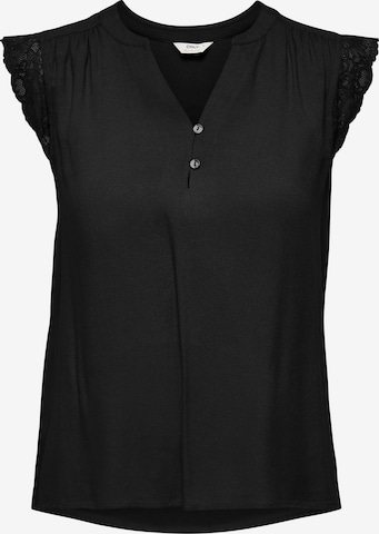 ONLY - Blusa 'NINA' em preto: frente