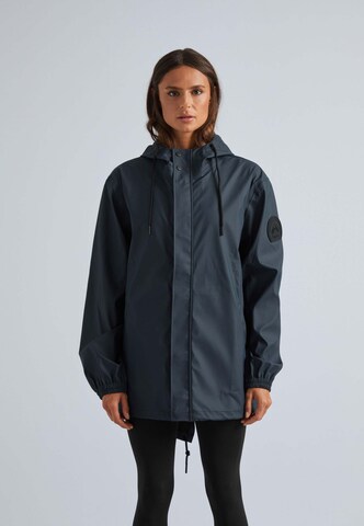 JACK1T Weatherproof jacket in Blue: front
