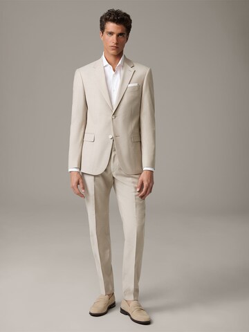 STRELLSON Slim fit Suit Jacket 'Aidan' in Beige