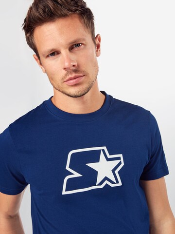 Starter Black Label Regular fit T-shirt i blå