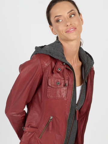 JCC Lederjacke in Rot