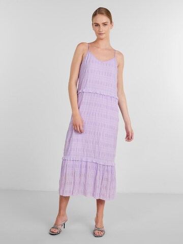 PIECES Summer Dress 'Lila' in Purple