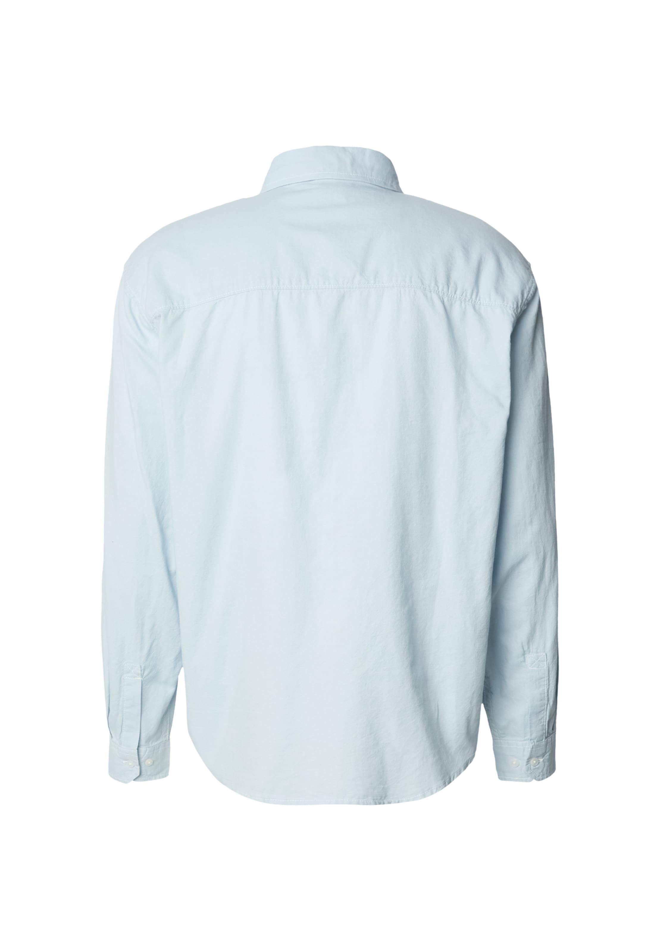 DICKIES Comfort fit Button Up Shirt 'GALLATIN' in Blue