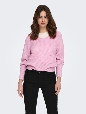 JDY Pullover 'Justy' in Pink