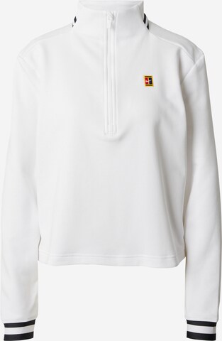 Sweat de sport 'Heritage' NIKE en blanc : devant