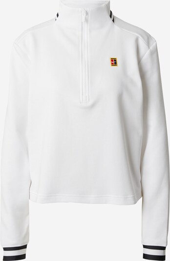 NIKE Sports sweatshirt 'Heritage' in Yellow / Red / Black / White, Item view