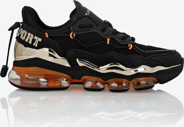 Plein Sport - Sapatilhas baixas em preto: frente