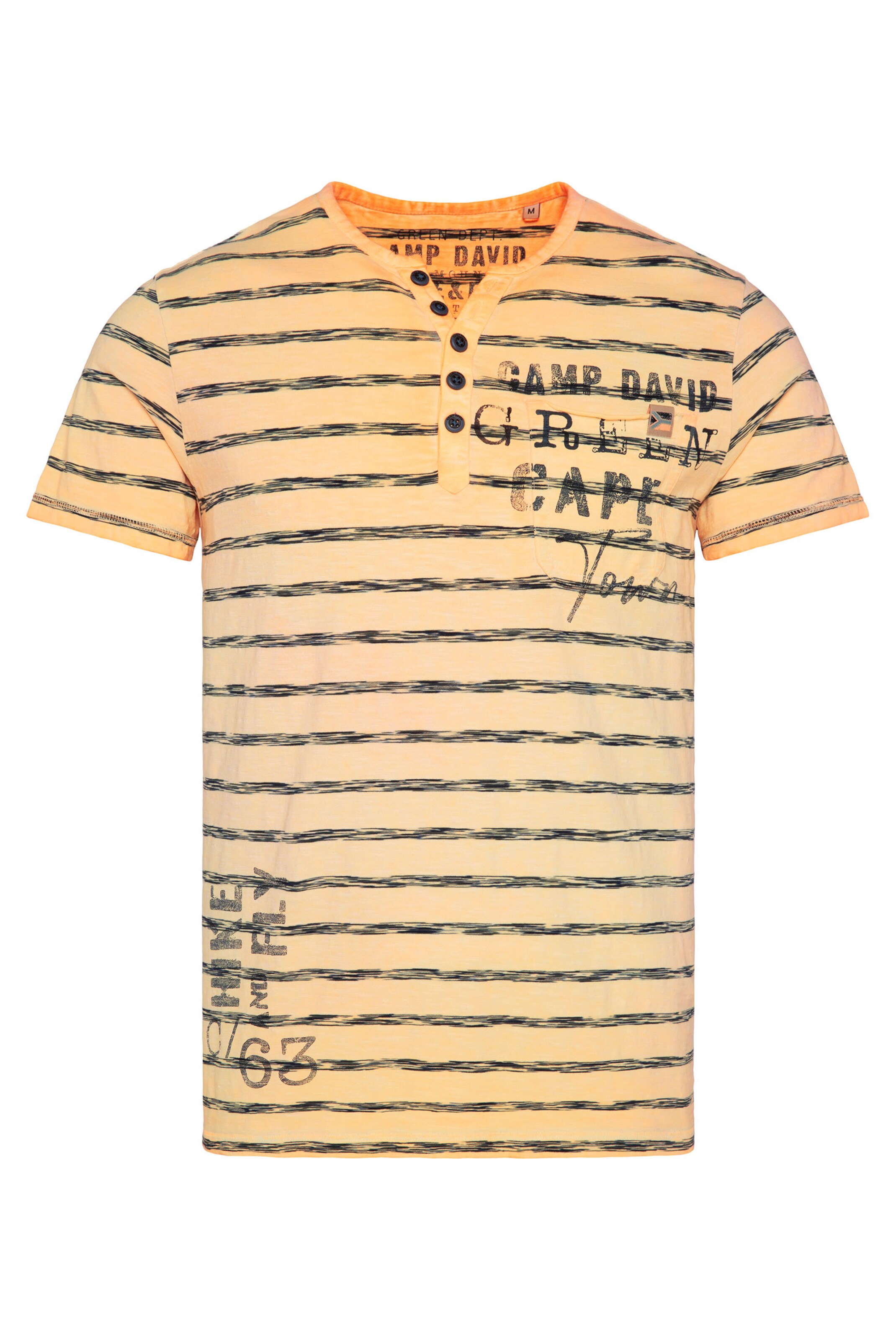 CAMP DAVID Bluser & t-shirts 'Paragliding Cape Town I' i orange: forside