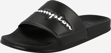 Champion Authentic Athletic Apparel - Zapatos para playa y agua 'VARSITY' en negro: frente