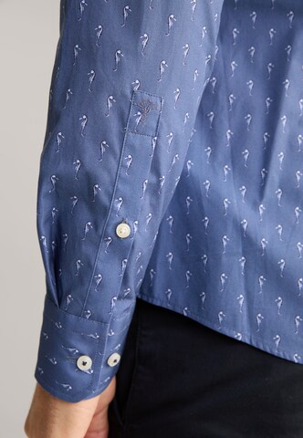 JOOP! Slim fit Button Up Shirt 'Pai' in Blue