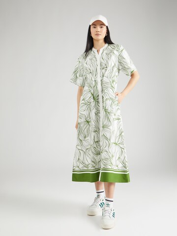 UNITED COLORS OF BENETTON Košeľové šaty - Zelená: predná strana